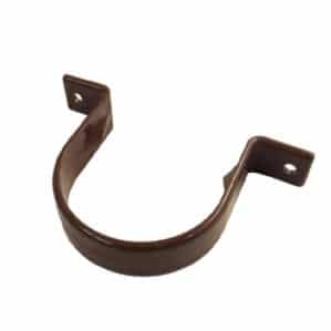 Brown Freeflow 68mm Round Downpipe Concealed Pipe Clip FRR536LB