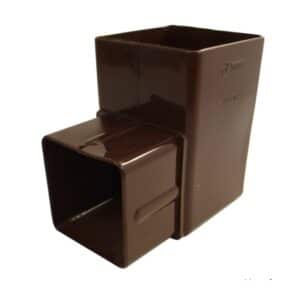 Brown Freeflow 65mm Square Downpipe Bend 90° Offset FRS524LB