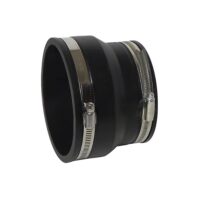 Underground Budget 4" Clay To 4" Pvc Flexible Connector