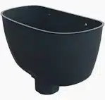 Anthracite Grey Freeflow Universal Rainwater Hopper FRR530AG