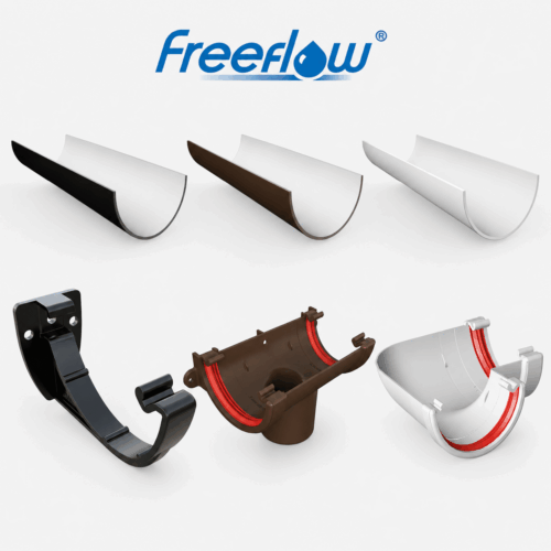 Freeflow 112mm Half Round Guttering