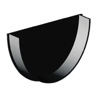 internal stop end 116mm deep flow Freefoam Freeflow black white brown