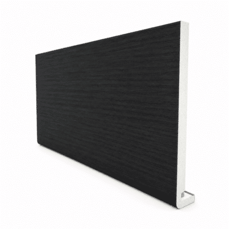 Freefoam FMS250WGB 250mm replacement fascia board in Black Ash Woodgrain