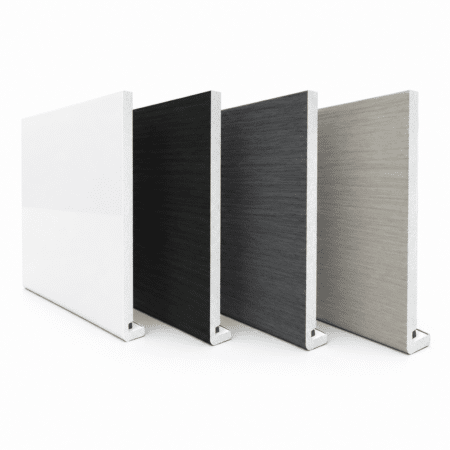 Freefoam FMS300 300mm replacement fascia board in four stocked colours