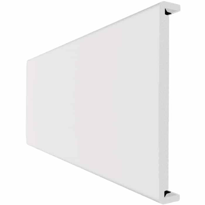 Freefoam FMS410 410mm double-ended replacement fascia board in White