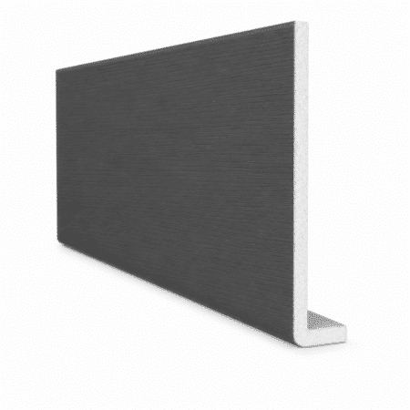 Freefoam FW250WGAG 250mm capping fascia board in Anthracite Grey Woodgrain
