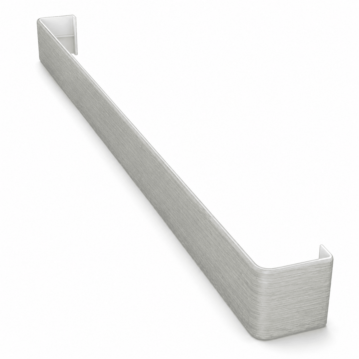 Freefoam FWJJWGATE 600mm square fascia double joiner in Agate Grey Woodgrain