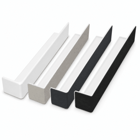 Freefoam FWX 300mm square fascia external corner colour range