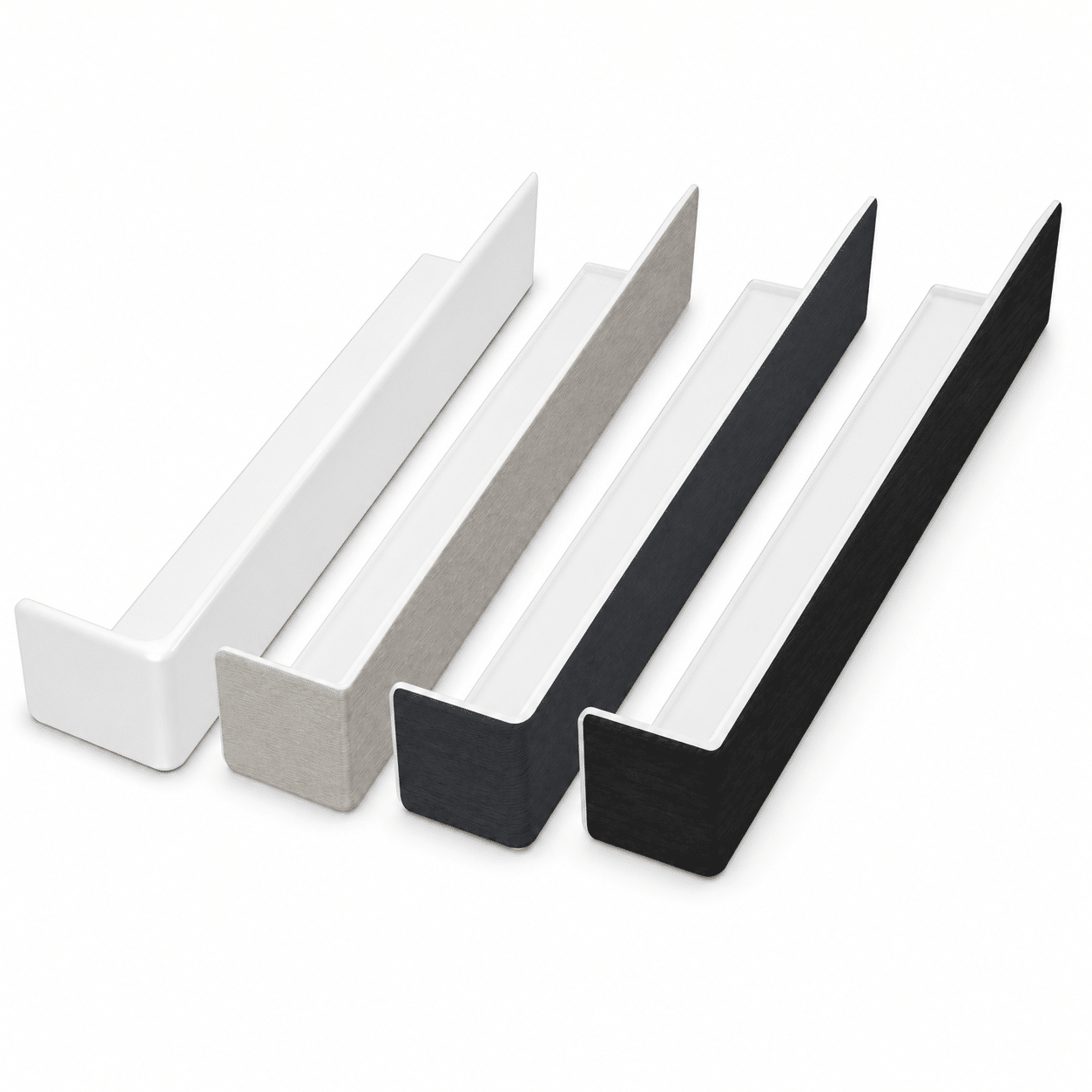 Freefoam FWX 300mm square fascia external corner colour range
