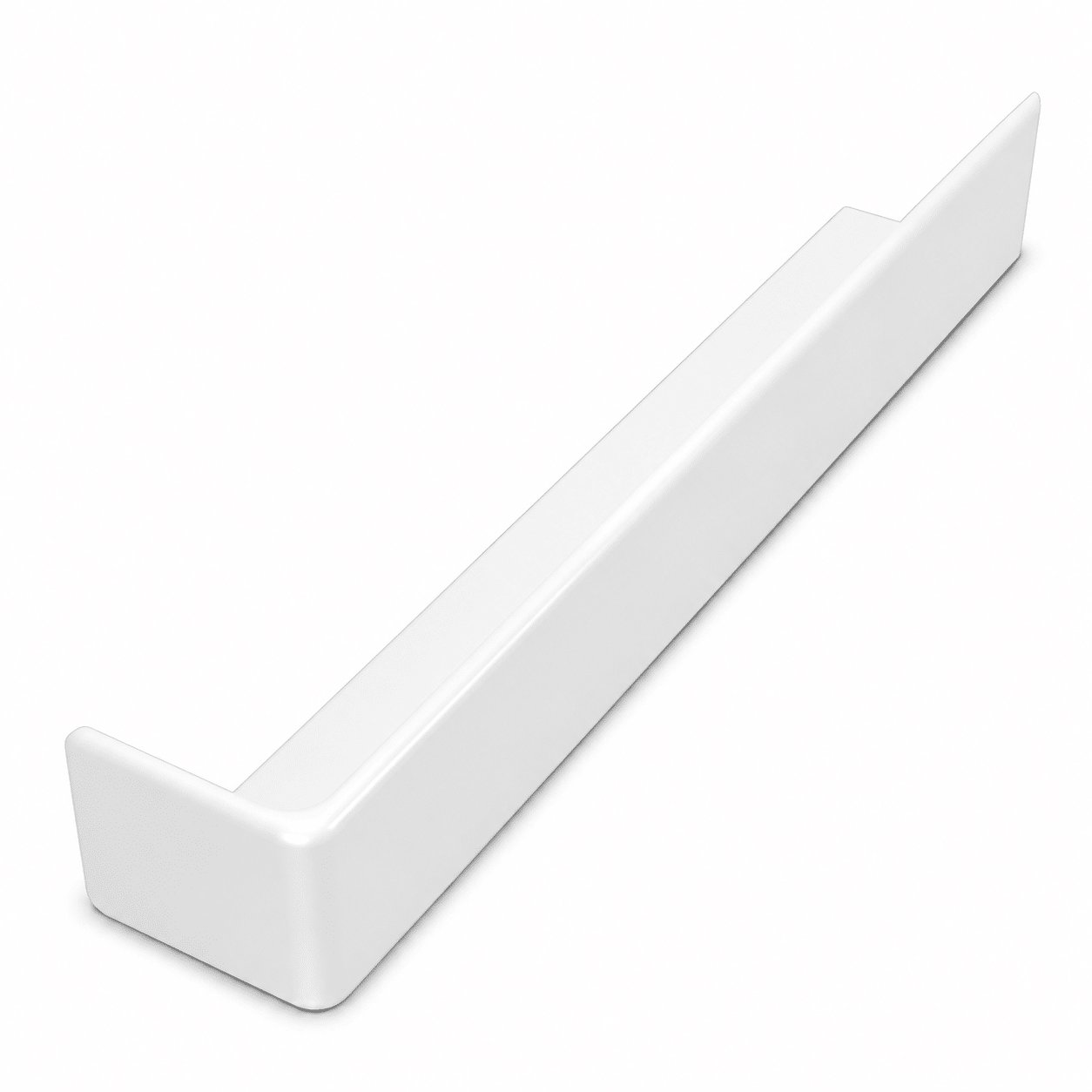 Freefoam FWX 300mm square fascia external corner in White