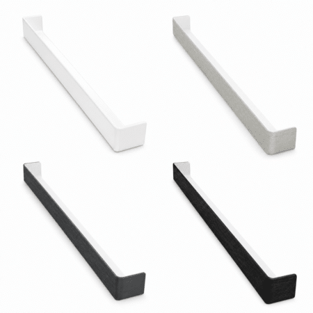 Freefoam FWXX 600mm square fascia double external corner in four colours