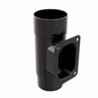 downpipe access pipe 68mm round Freefoam Freeflow black white brown