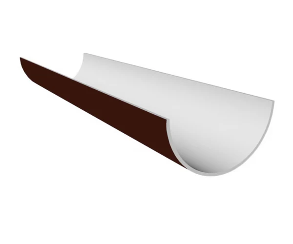 Brown Freeflow 112mm Half Round Gutter 5m FRG500LB