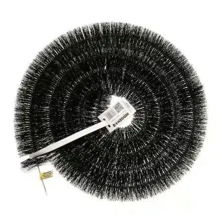 Hedgehog Gutter Brush 100mm x 4m Black roofline gutter leaf guard