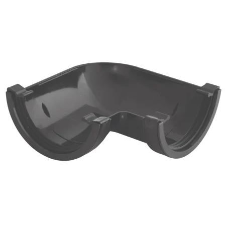 Kayflow Angle 112mm Half Round Black KFA1BL