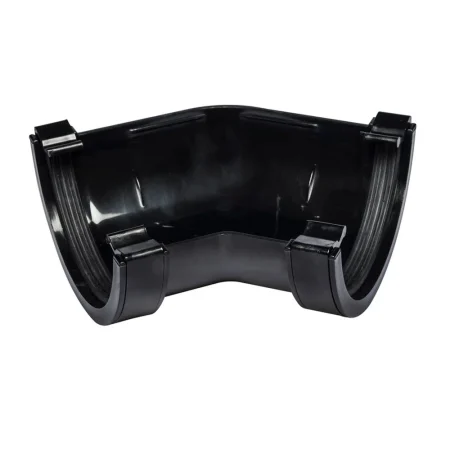 Kayflow 135 Angle 112mm Half Round Black KFA2BL