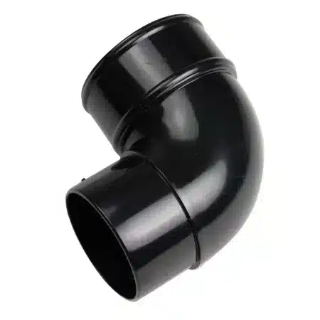 Kayflow 68mm Round 92.5 Degree Offset Bend Black KFB1BL