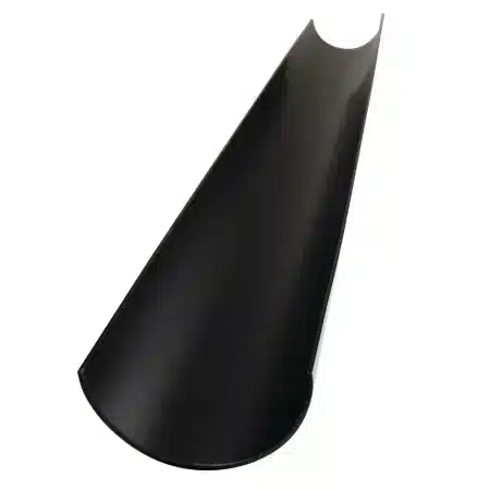 Kayflow Half Round Gutter 4m Black 112mm KFG4BL