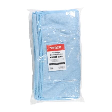 Microfibre Cleaning Cloths Pack of 10 Timco