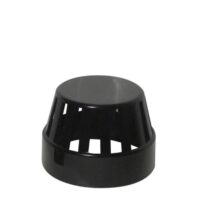 110mm Vent Cowl push fit soil pipe terminal fitting