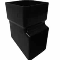downpipe shoe 65mm square Freefoam Freeflow black white brown