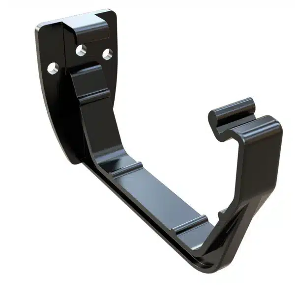 gutter fascia bracket 114mm square Freefoam Freeflow black white brown