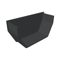 internal stop end 114mm square Freefoam Freeflow black white brown