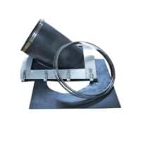 VYS100 45d Y Lateral Saddle Clamp 160-400 Main Pipe 110mm PVC Lateral
