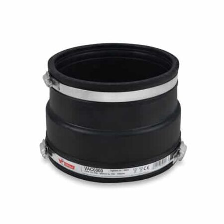 flexible drainage connector 6 inch clay to PVC VIPSeal VAC6000