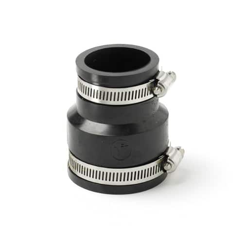 VIPSeal Flexible Adaptor VE059-045 50mm to 40mm waste pipe reducer