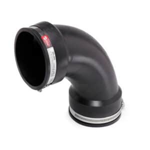 VIPSeal VER118 flexible drainage bend 110mm to 4 inch 90 degree elbow